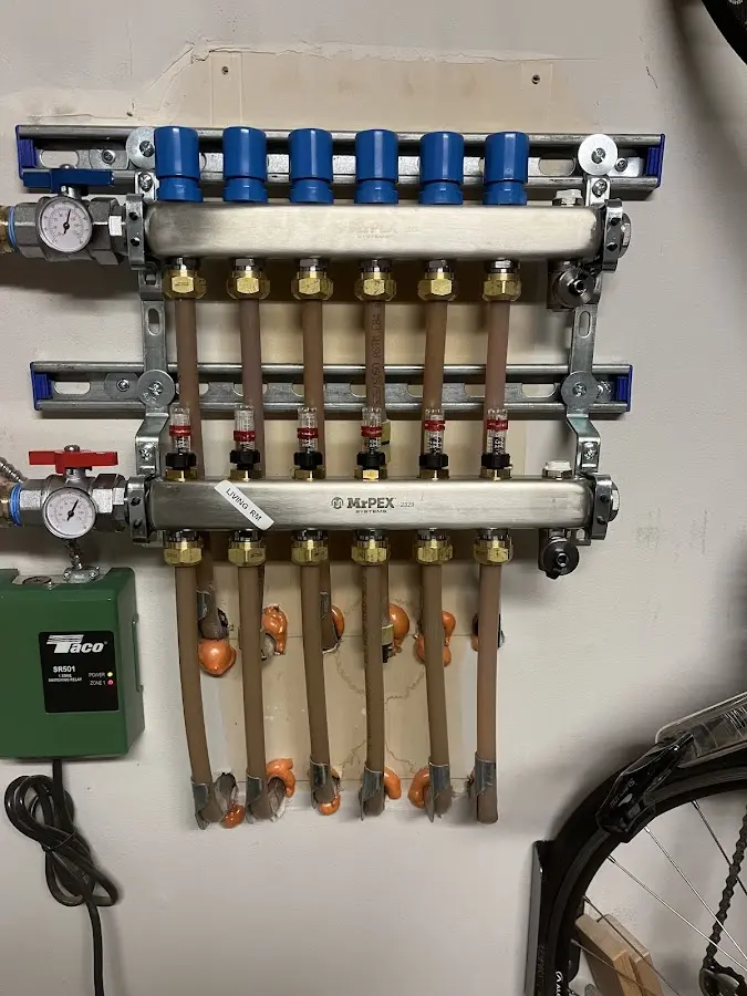 Plumber performing Leak Detection at a residential property in Poinciana